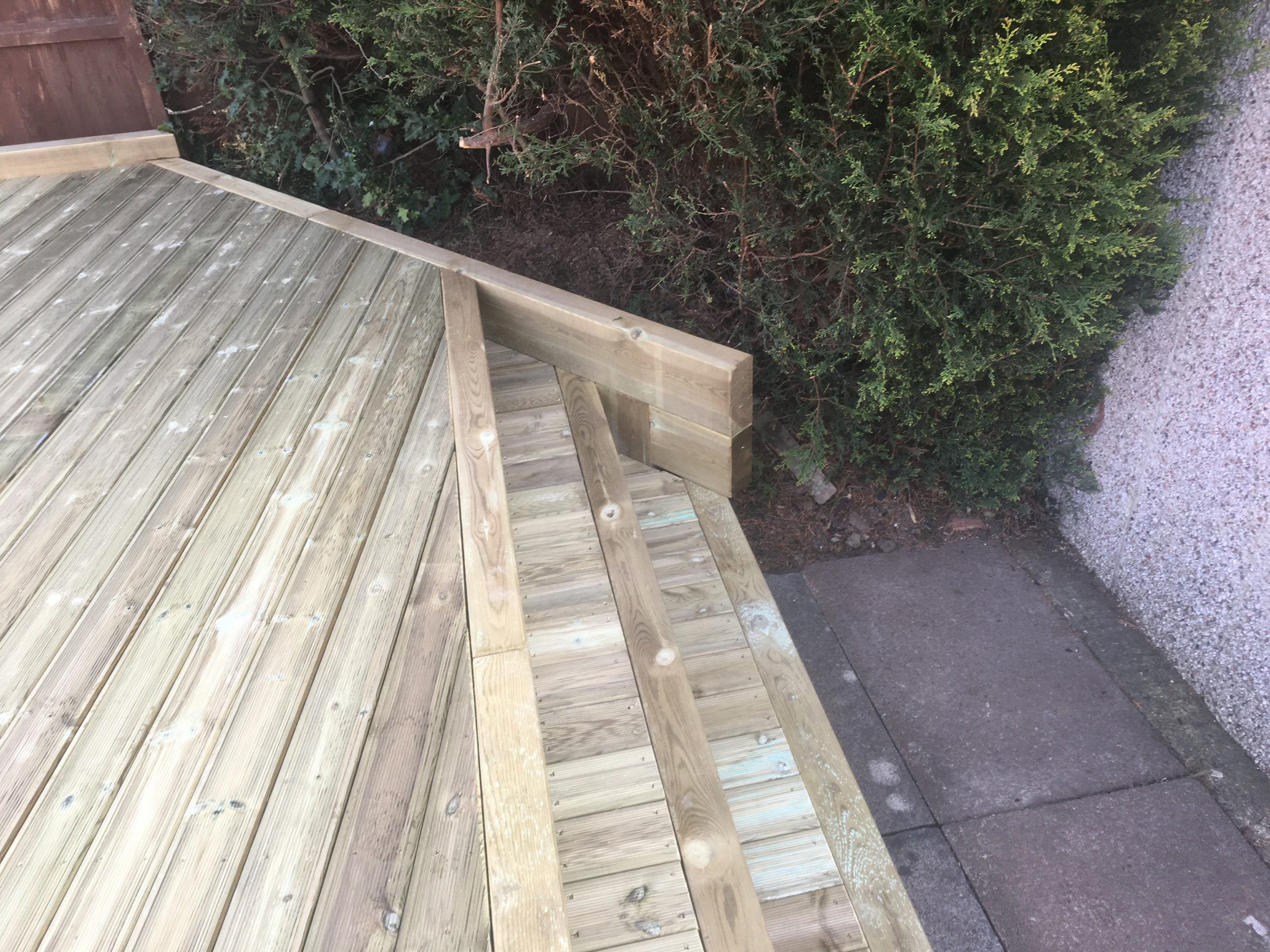 Decking and step design by Parklife Landscapes Northampton Decking and step design by Parklife Landscapes Northampton