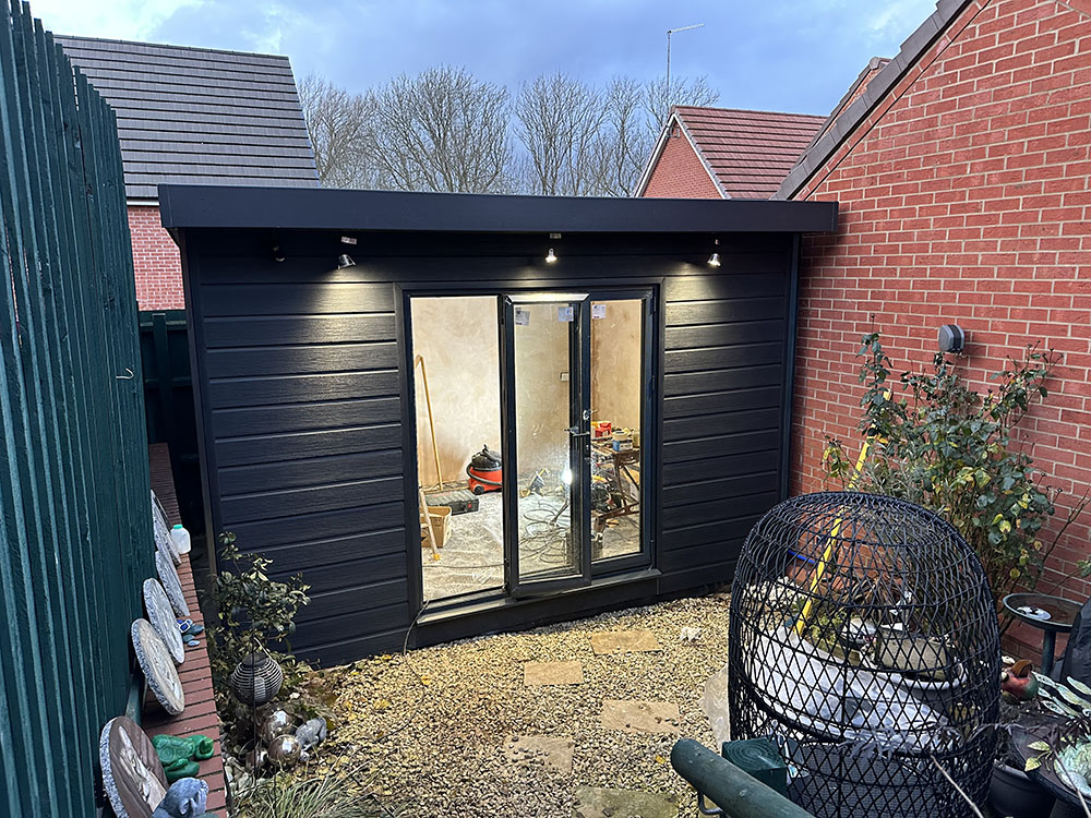 Decking and step design by Parklife Landscapes Northampton